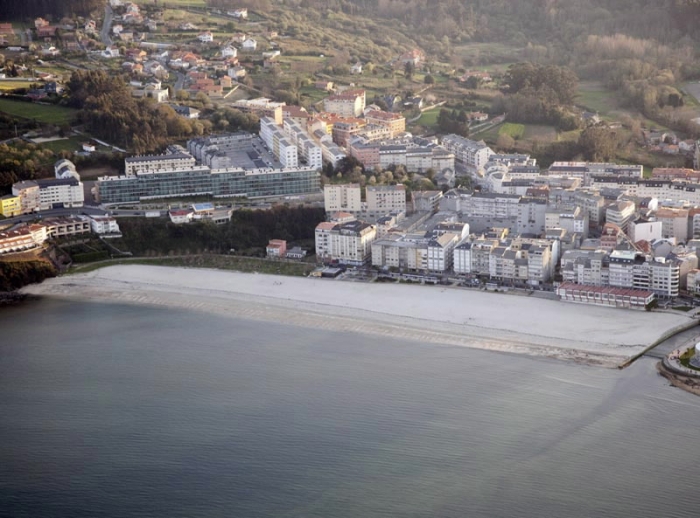 La playa de As Delicias calificada de excelente por la Xunta de Galicia