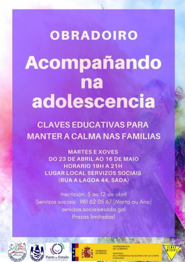 Abierta la inscripcin para el taller Acompaando en la adolescencia