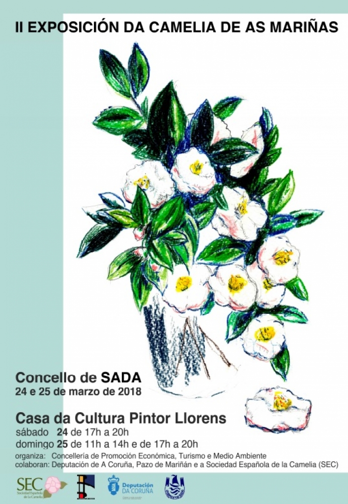 Abierto el plazo para participar en la exposicin de la Camelia de As Marias que tendr lugar en Sada el 24 y 25 de marzo