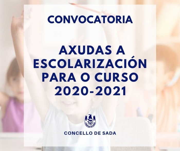 AXUDAS  ESCOLARIZACIN PARA O CURSO 2020-2021