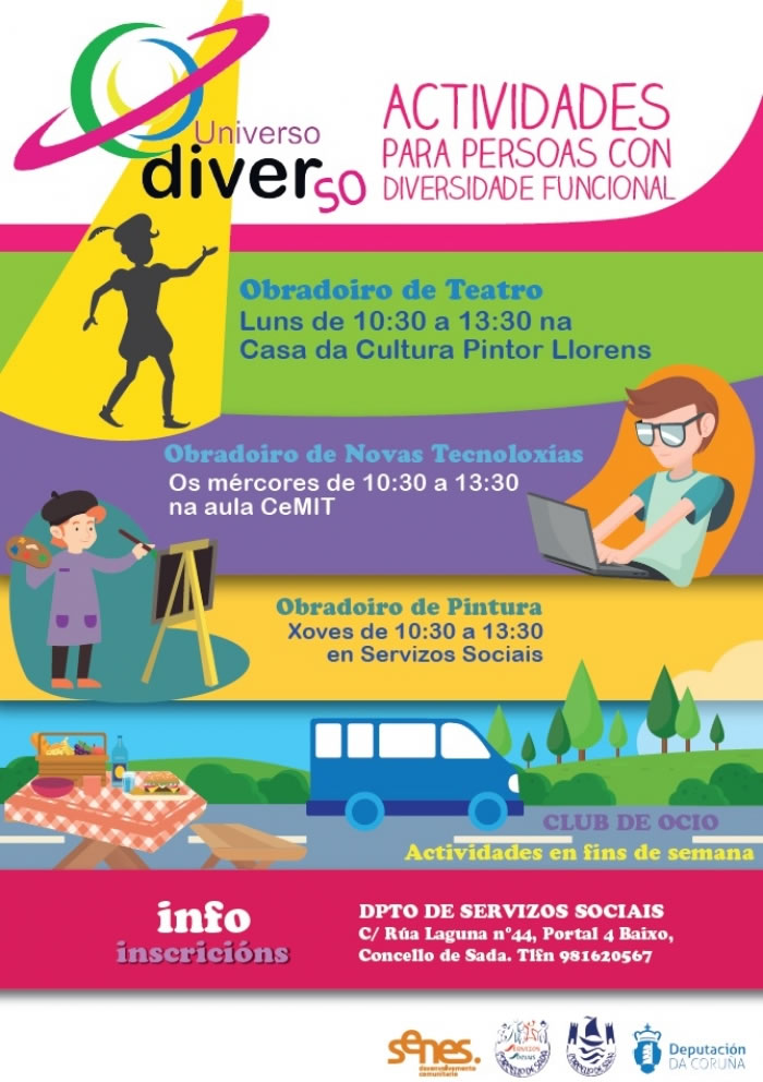 Benestar convoca as actividades de Universo Diverso