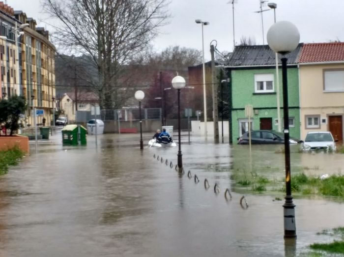 Benito Portela insiste en las administraciones para que se compense a los afectados y Sada no vuelva a sufrir inundaciones