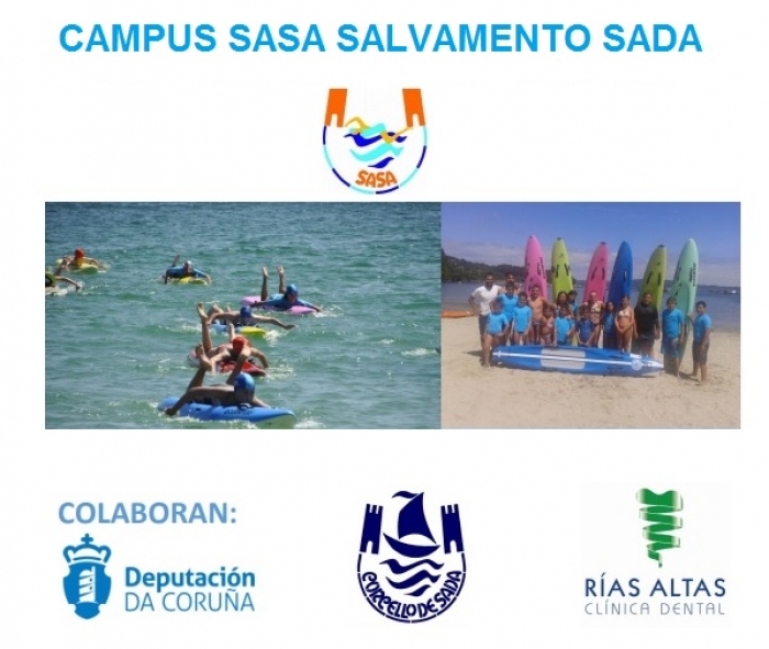 Campus de verano del SASA Salvamento Sada