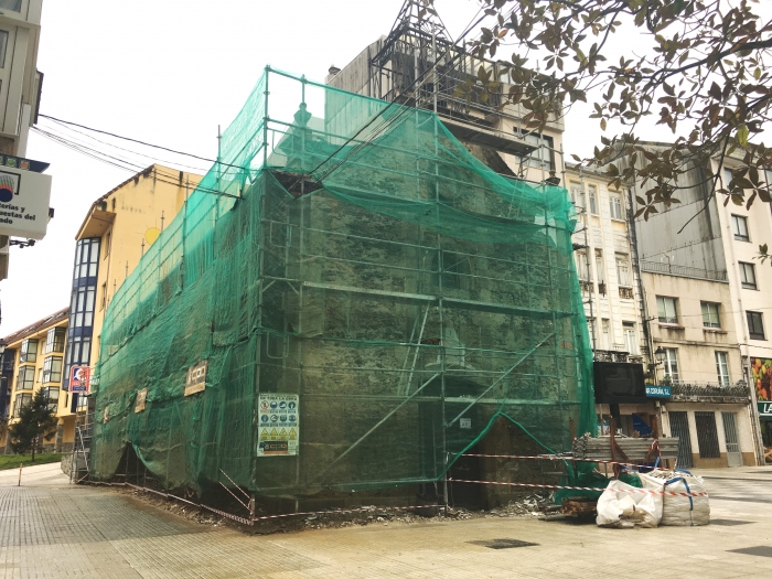 Comienzan los trabajos en la Capela de San Roque