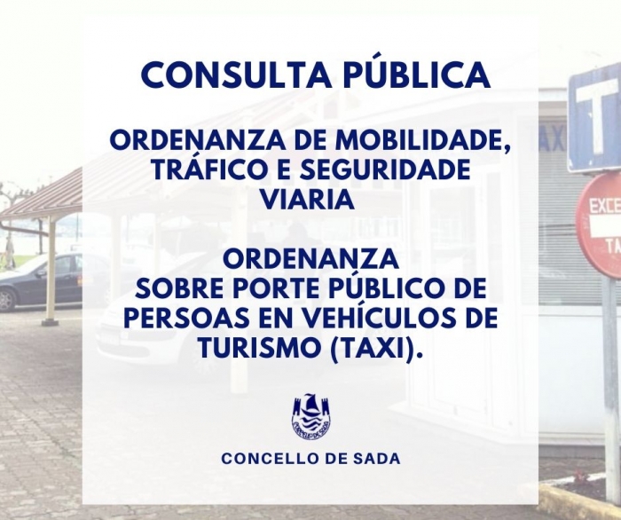 Consulta pública sobre ordenanzas de Mobilidade e Transporte Público