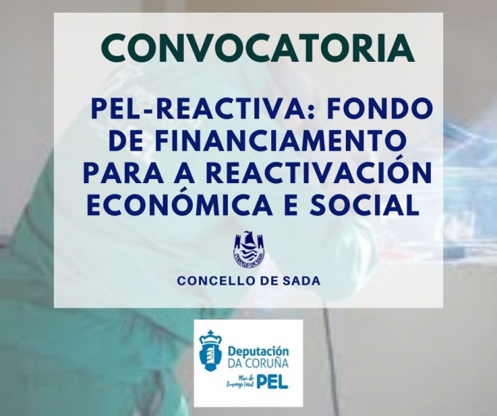 CONVOCATORIA DE LAS AYUDAS PEL-REACTIVA EN SADA