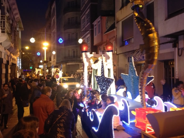 Todo preparado para la Cabalgata de Reyes en Sada