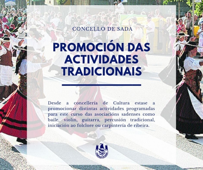 Cultura promociona as actividades tradicionais das distintas asociacins sadenses