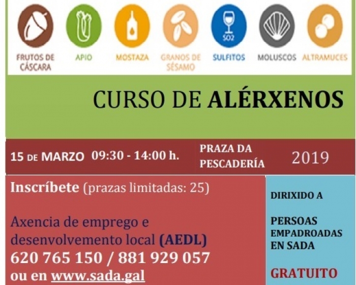 Curso gratuito de Alrgenos