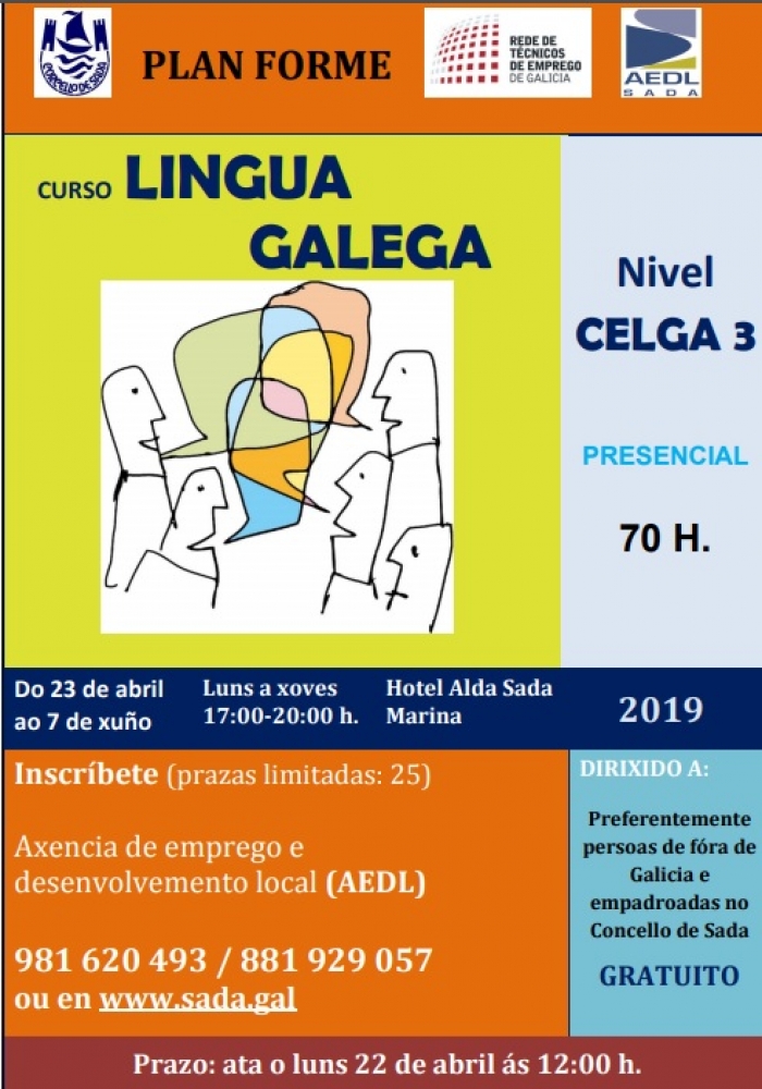 CURSO GRATUITO DE LINGUA GALEGA PREPARATORIO PARA CELGA 3