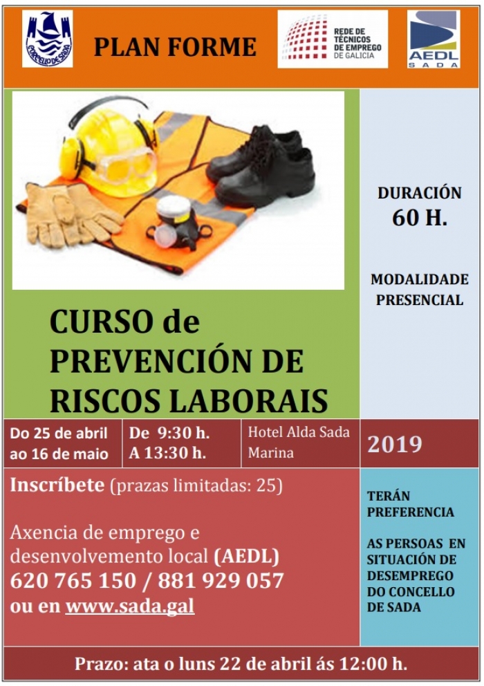 Curso GRATUITO de prevencin de riscos laborais