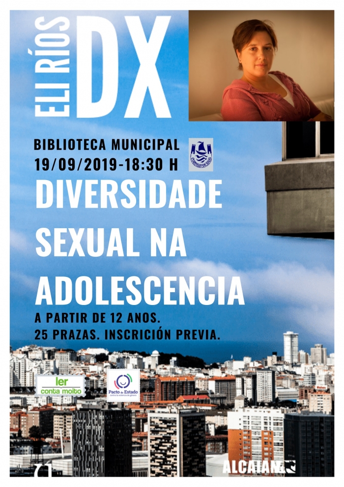 "Diversidade sexual na adolescencia: un obradoiro con Eli Ros" na Biblioteca Municipal