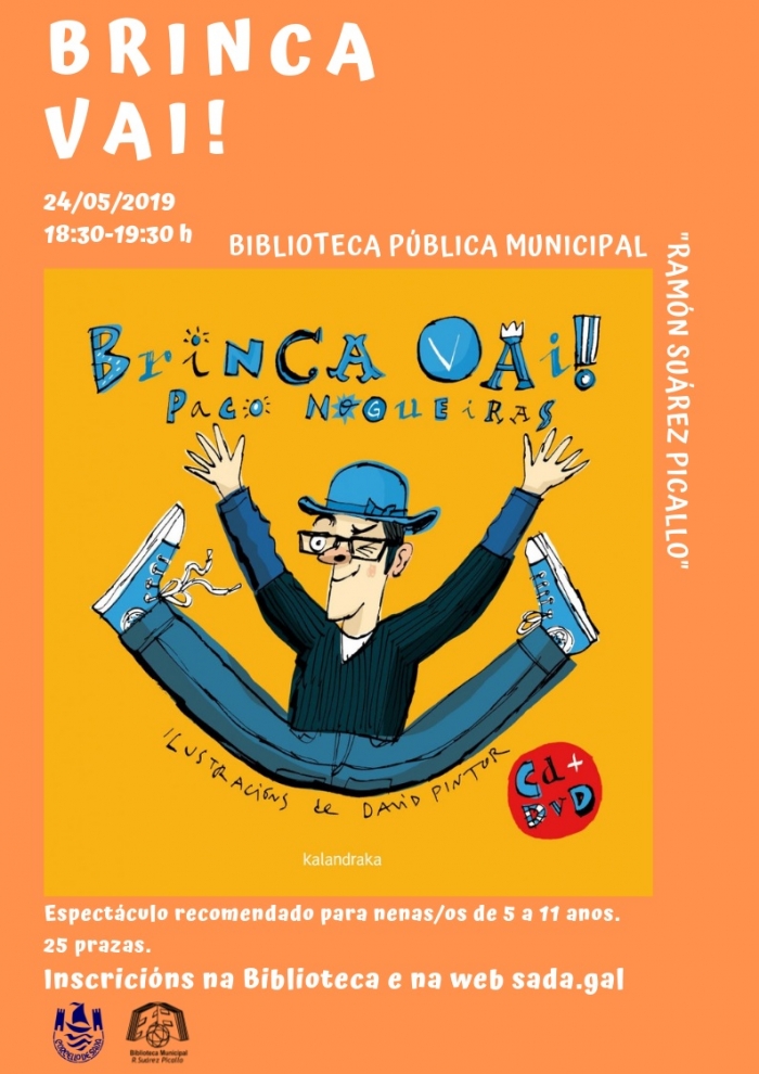 El espectculo Brinca Vai! llega a la Biblioteca de Sada