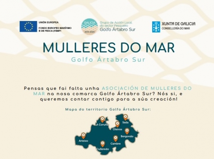 El GALP Golfo rtabro crea el proyecto "Mujeres del Mar"