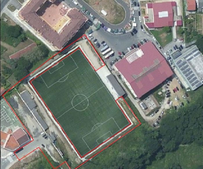 O goberno local aproba a mellora das instalacións e cercanías do campo de fútbol As Mariñas-Andrés Pena