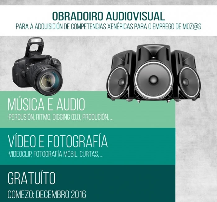 O servizo de emprego de Sada informa dun obradoiro audiovisual