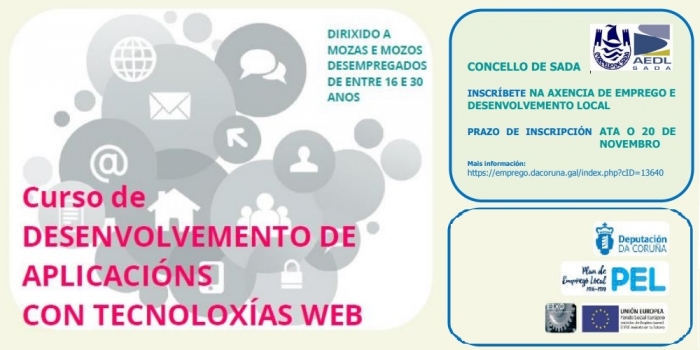 FORMACIN EN DESENVOLVEMENTO DE APLICACINS CON TECNOLOXAS WEB