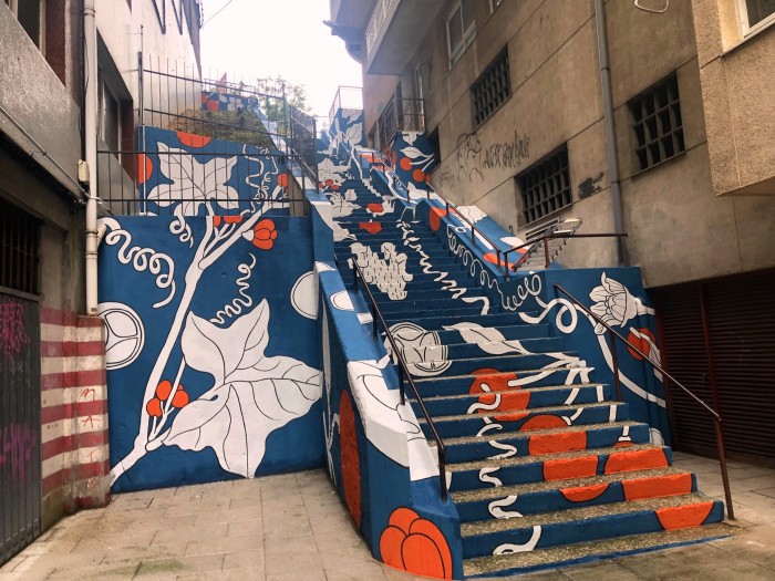 Sada dignifica la zona urbana de las escaleras de la avenida Repblica Argentina 