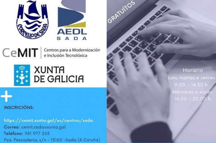 Cursos setembro e outubro aula CeMIT en Sada