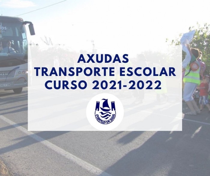 CONVOCATORIA DE AXUDAS AOS DESPRAZAMENTOS ESCOLARES CURSO 2021-2022