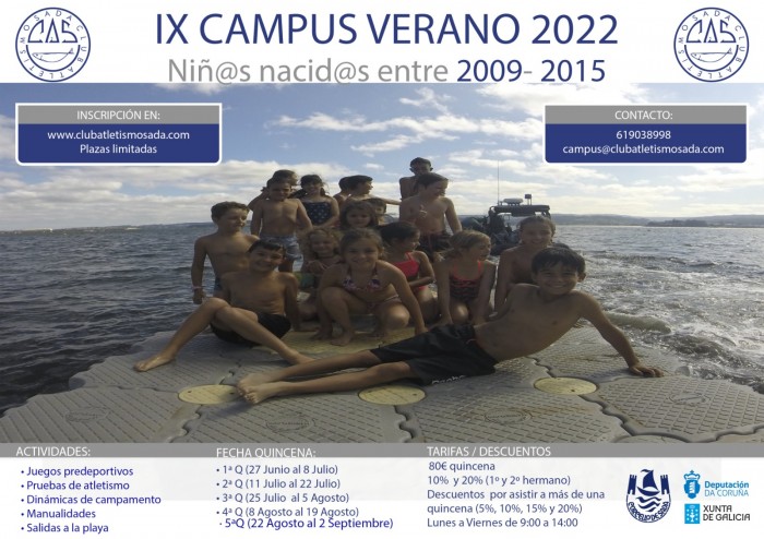 Campus Atletismo Verano 2022 