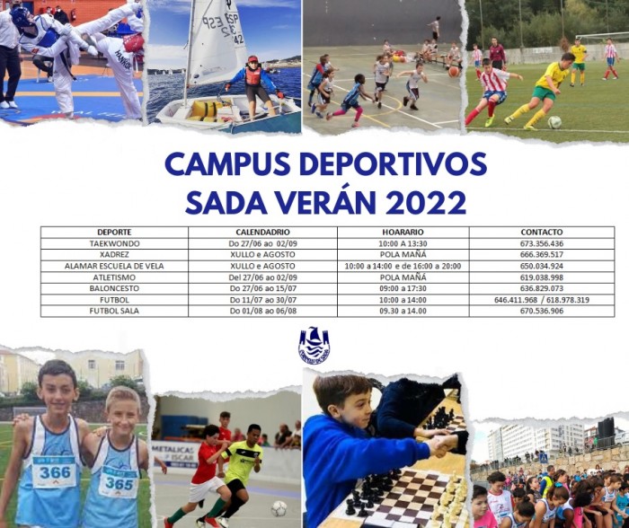 CAMPUS DEPORTIVOS SADA VERN 2022