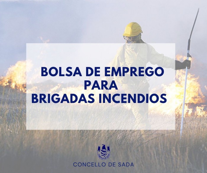 Bolsa de emprego para Brigadas Incendios 