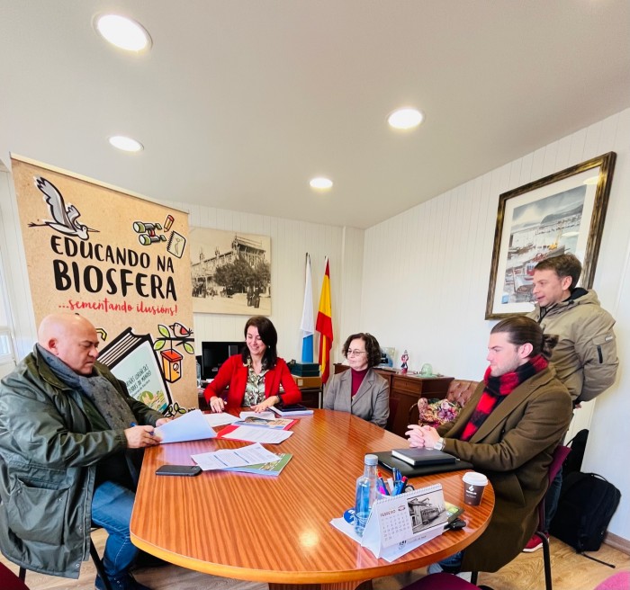 Sada firma el convenio para o desarrollo del programa de educacin ambiental Educando na Biosfera 2022/2023