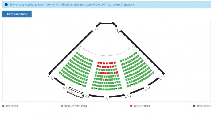 Sada abre nova aplicacin web para reserva e pago de entradas 