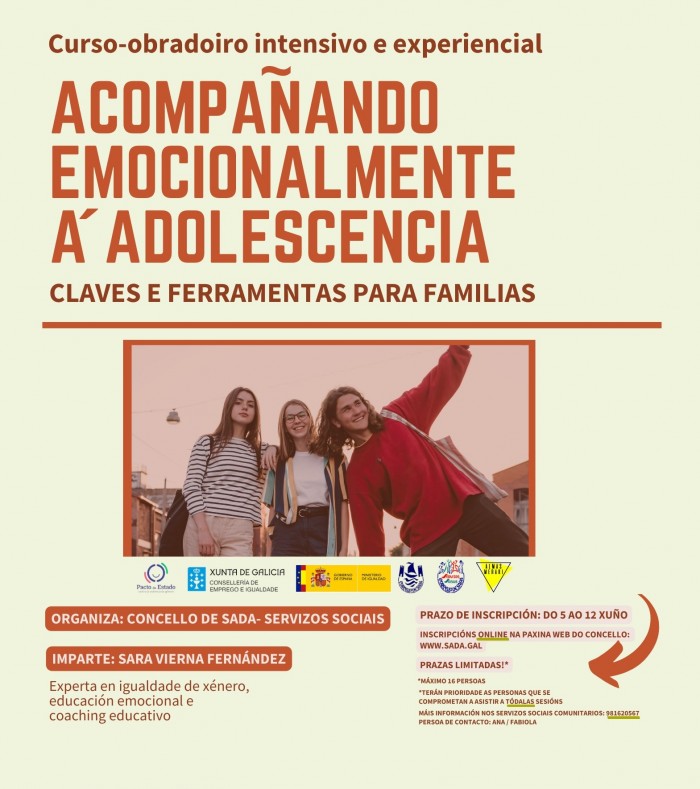 CURSO-TALLER INTENSIVO Y EXPERIMENTAL: "ACOMPAÑANDO EMOCIONALMENTE LA ADOLESCENCIA"