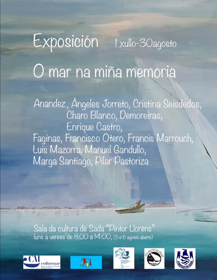 Sada acolle  a partir deste sábado duas exposicións con temática mariña como antesala do Encontro de Embarcacións Tradicionais de Galicia