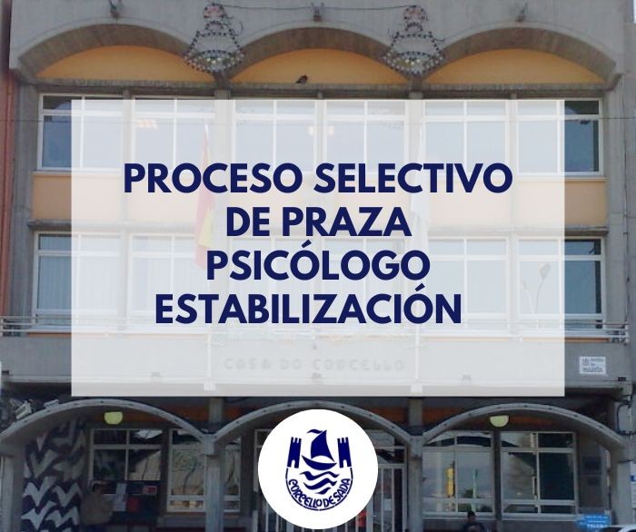 Proceso selectivo praza de funcionario: Psiclogo, estabilizacin 