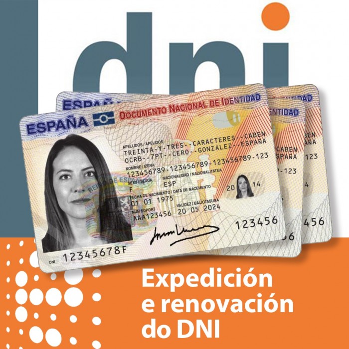 Expedicin del DNI en Sada en febrero