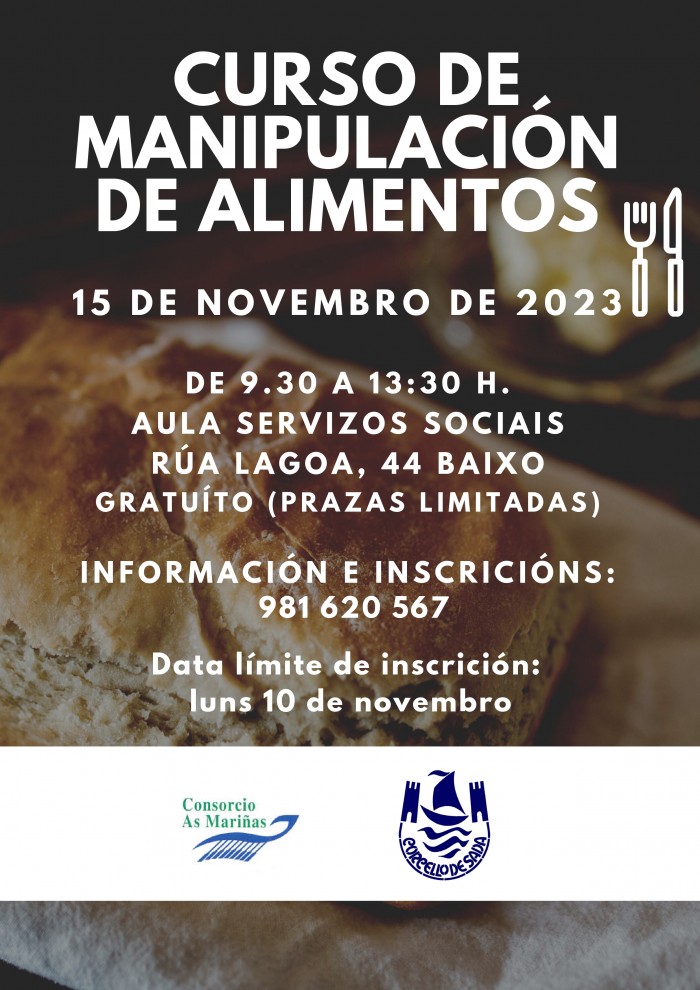 CURSO MANIPULADOR ALIMENTOS SADA