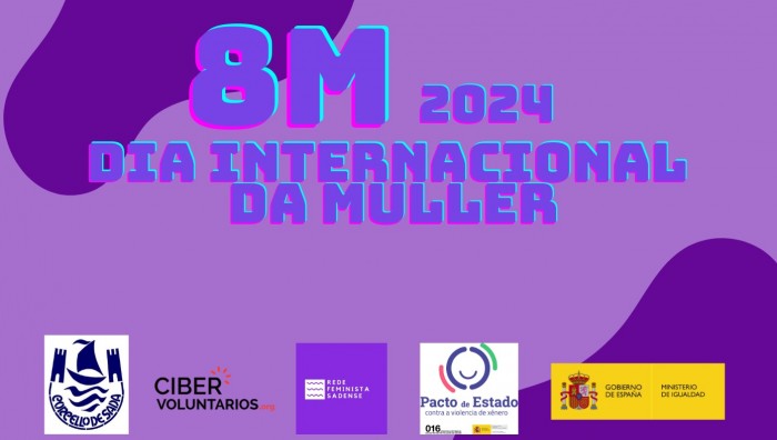 Sada programa os actos do 8M "Da Internacional da Muller 2024"