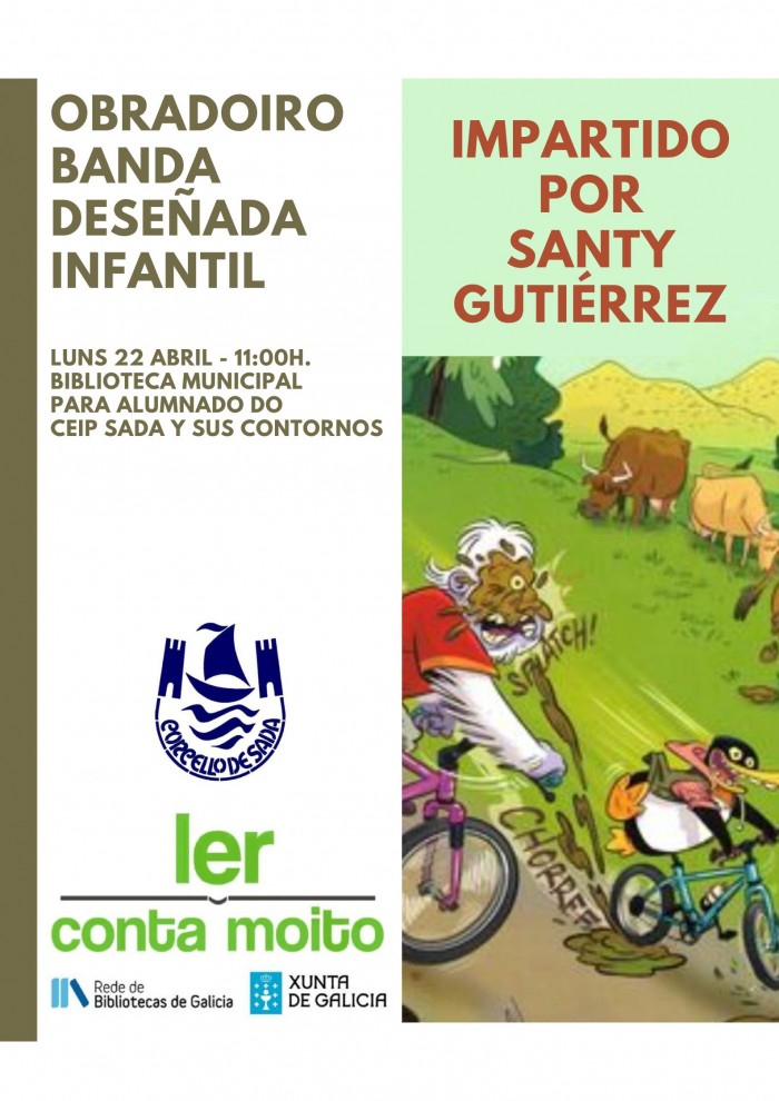 LER CONTA MOITO: TALLER DE DE CMIC INFANTIL