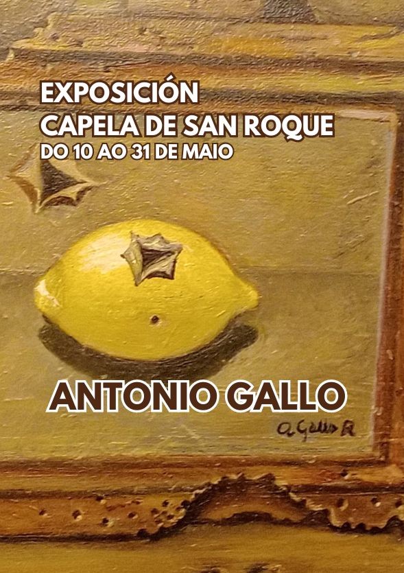 EXPOSICIN DE ANTONIO GALLO EN SADA