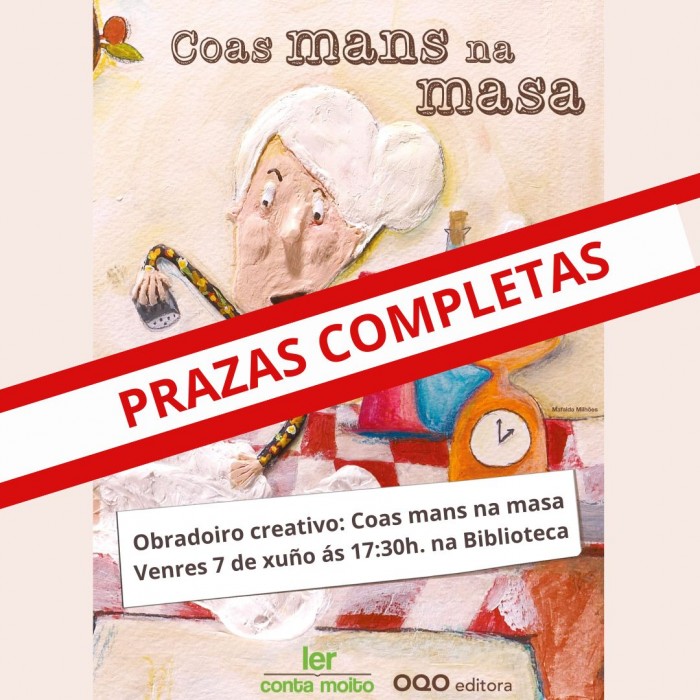 Obradoiro creativo: Coas mans na masa