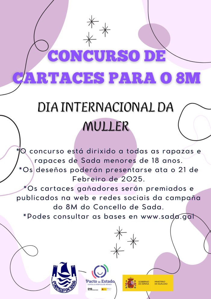 CONCURSO DE CARTACES PARA O 8M