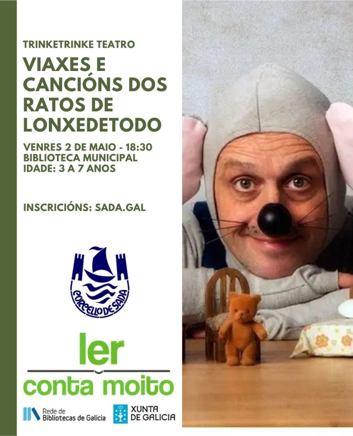 TRINKETRINKE TEATRO: VIAXES E CANCINS DOS RATOS DE LONXEDETODO