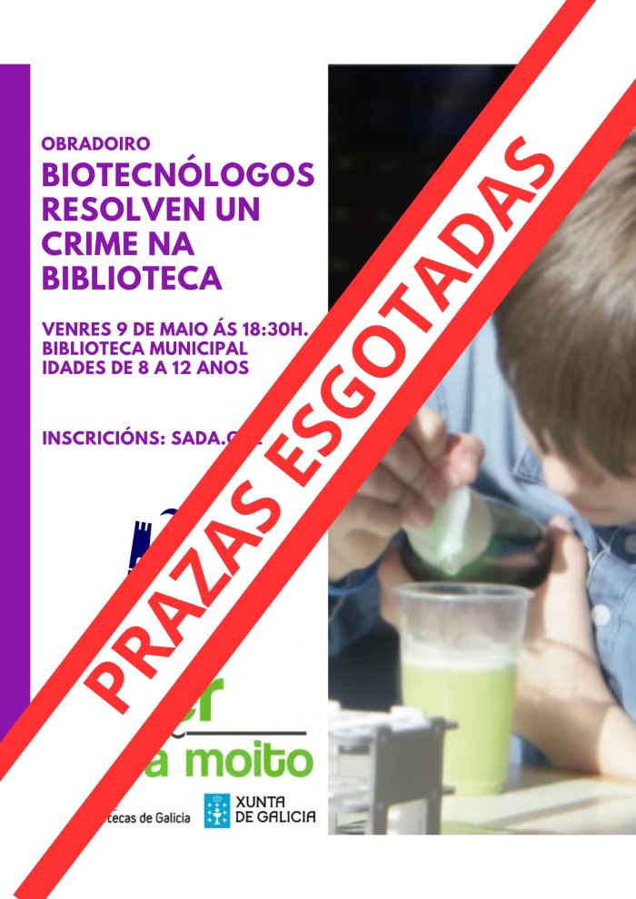 Obradoiro: Biotecnlogos resolven un crime na Biblioteca