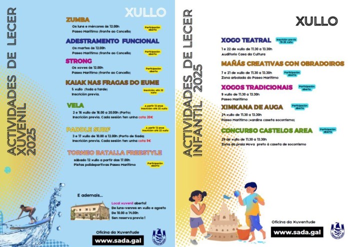 ACTIVIDADES DE OCIO INFANTILES Y JUVENILES 2025