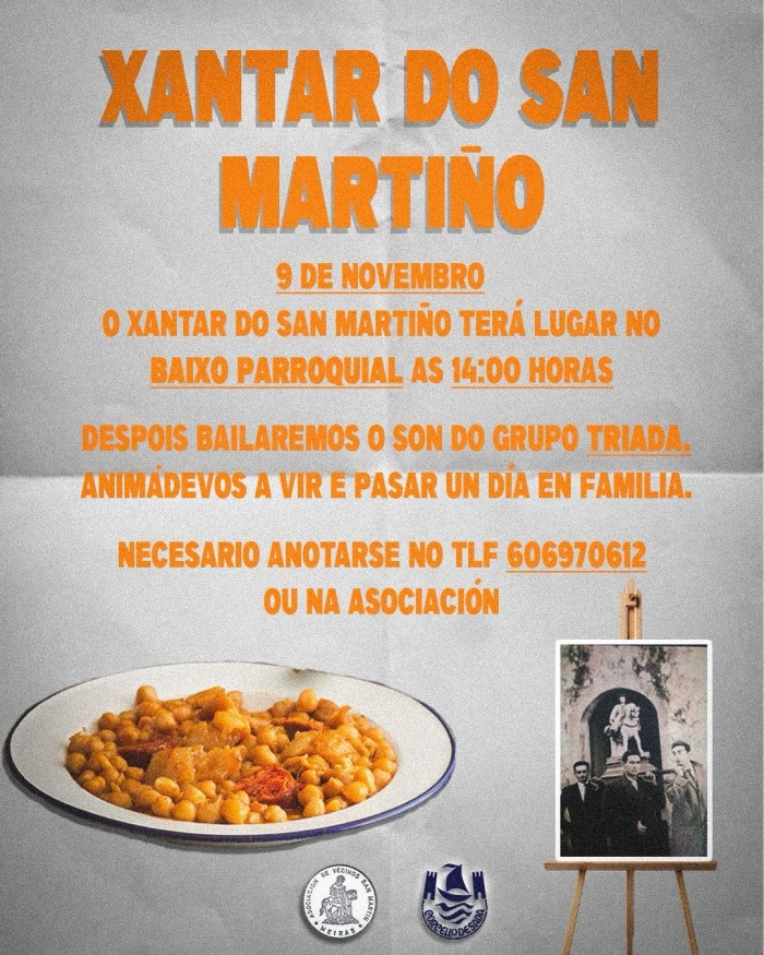 XANTAR DO SAN MARTIO EN MEIRS