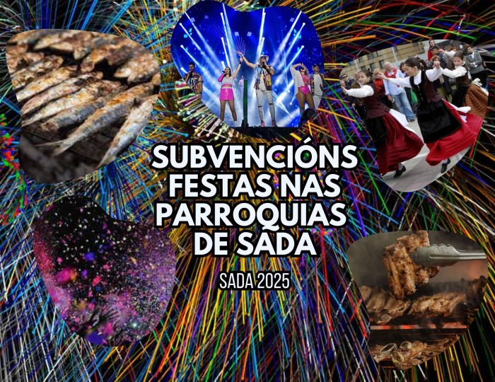 Subvenciones a entidades organizadoras das fiestas patronales parroquiales 2025