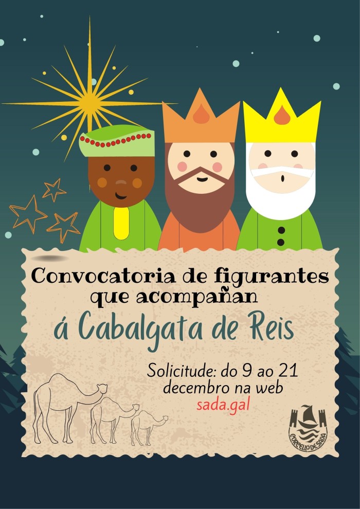 SELECCIN FIGURANTES NA CABALGATA DE REIS 2026