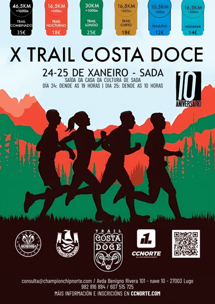 X TRAIL COSTA DOCE SADA 2026