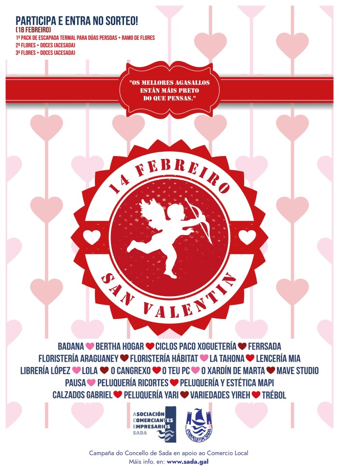 Campa�a apoio ao Comercio Local no San Valent�n 2026
