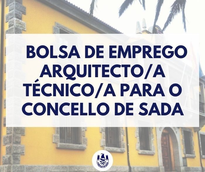  Bolsa de empleo temporal de Arquitecto/a T�cnico/a