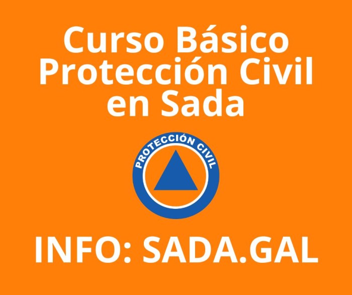 CURSO BÁSICO DE PROTECCIÓN CIVIL EN SADA