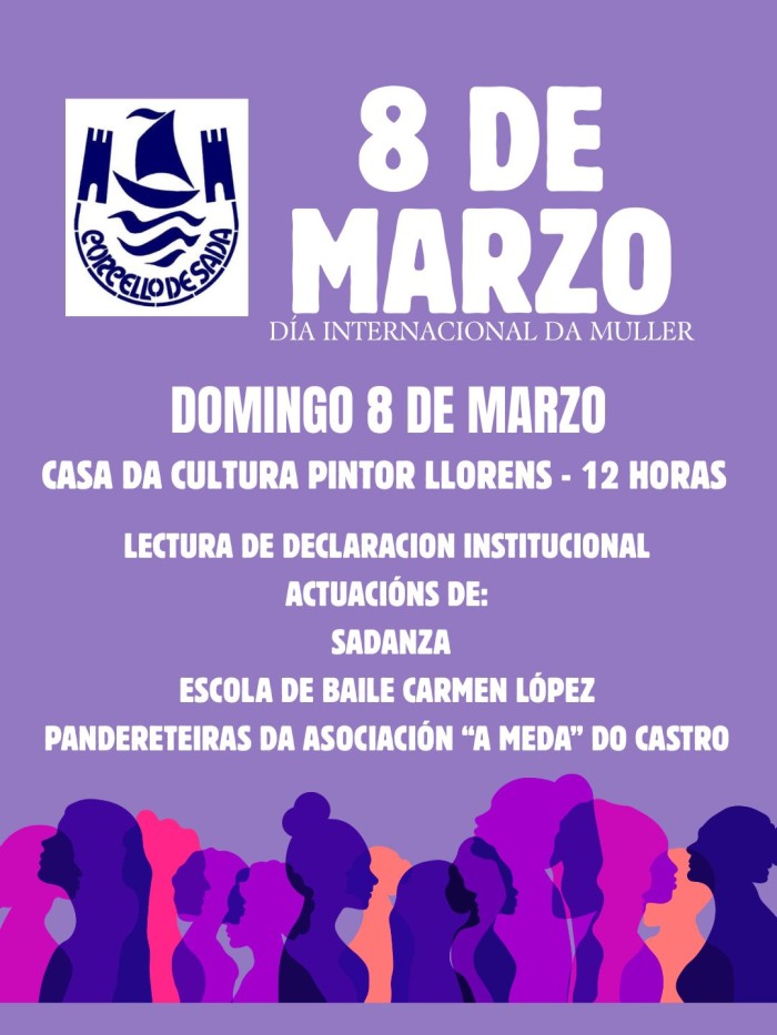 ACTO DÍA INTERNACIONAL DA MULLER EN SADA